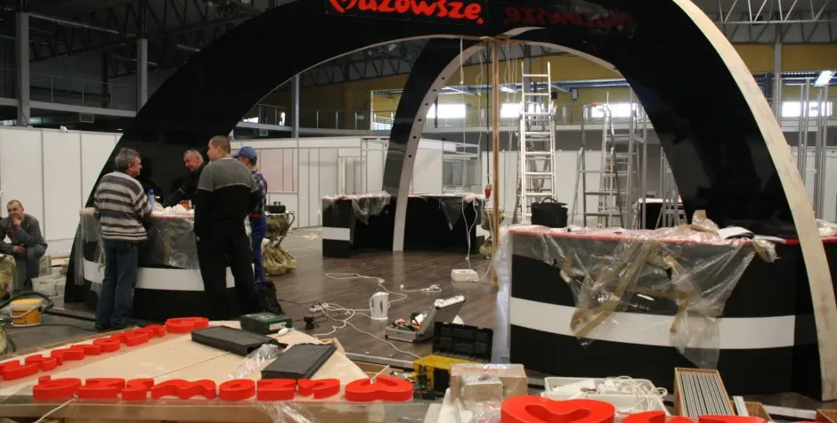 Galeria zdjęć z realizacji - mazowsze stoisko targowe 11