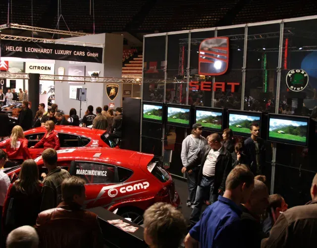 Galeria zdjęć z realizacji - seat monitory targi 1