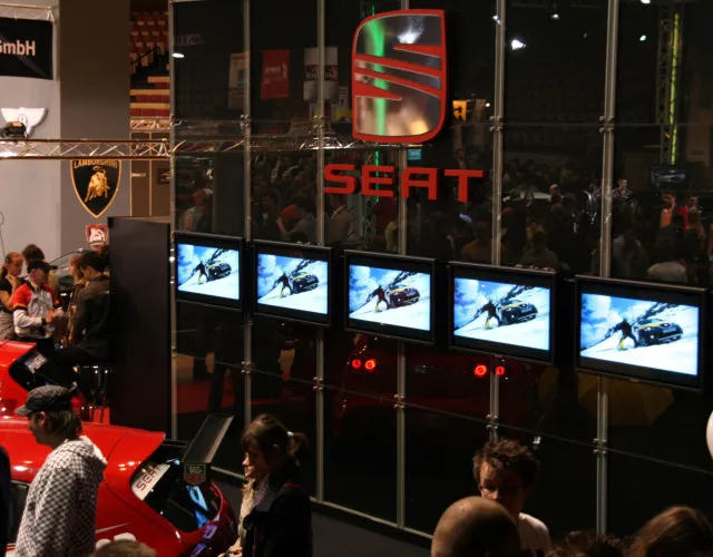 Galeria zdjęć z realizacji - seat monitory targi 2